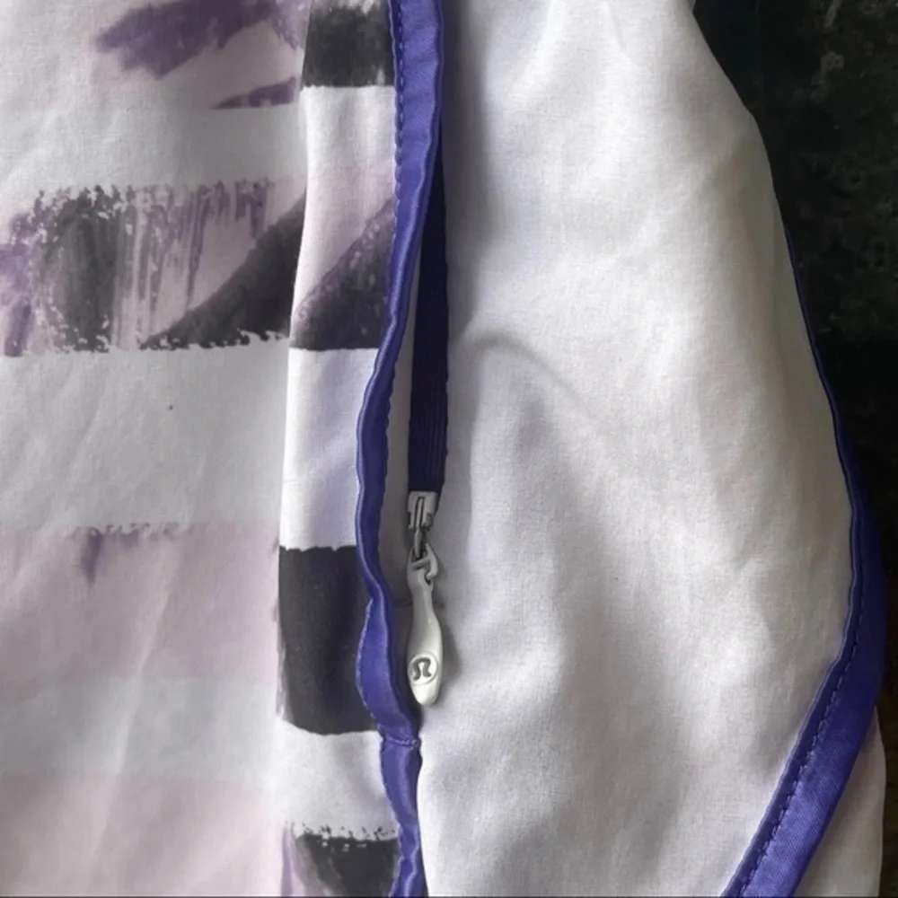 Lululemon Super Squad Short Sunset Stripe Blush Quartz Multi / White Iris Flower
